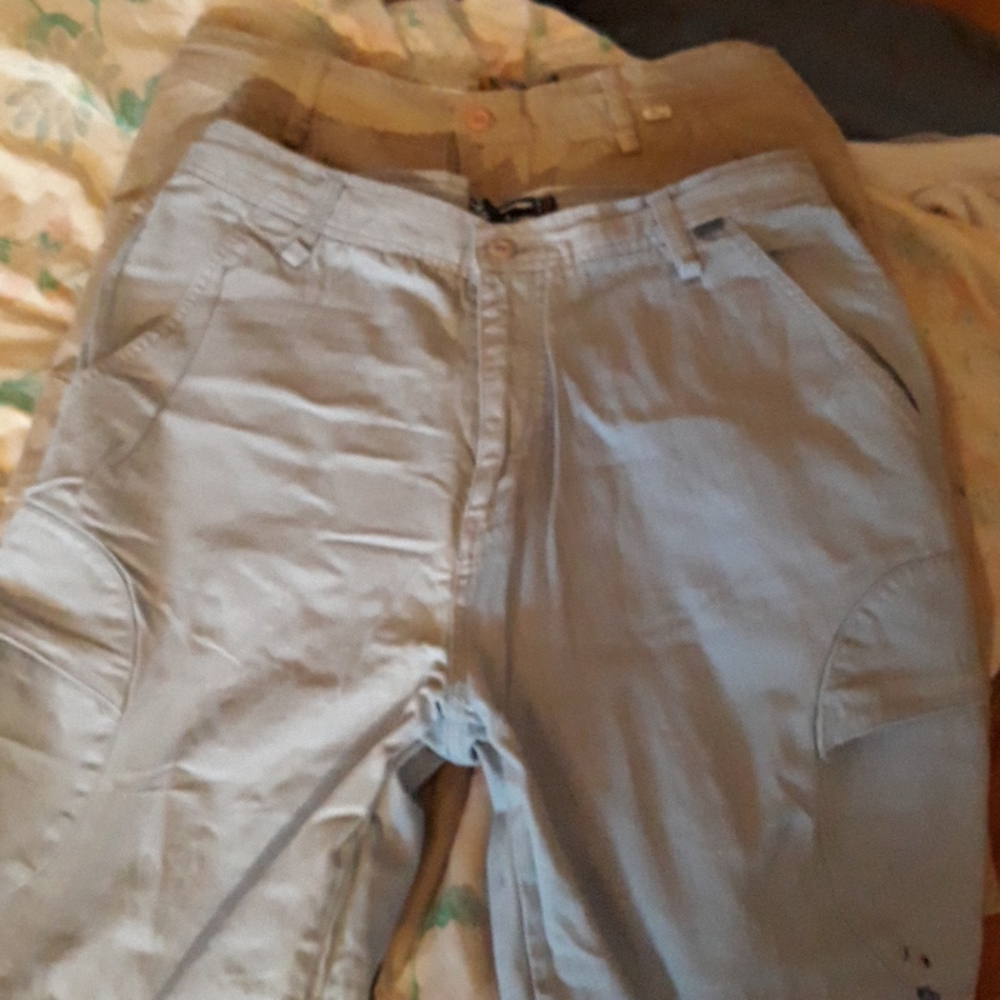 Lot of 2 Men's  CARGO Style Shorts BOTH Size: 36